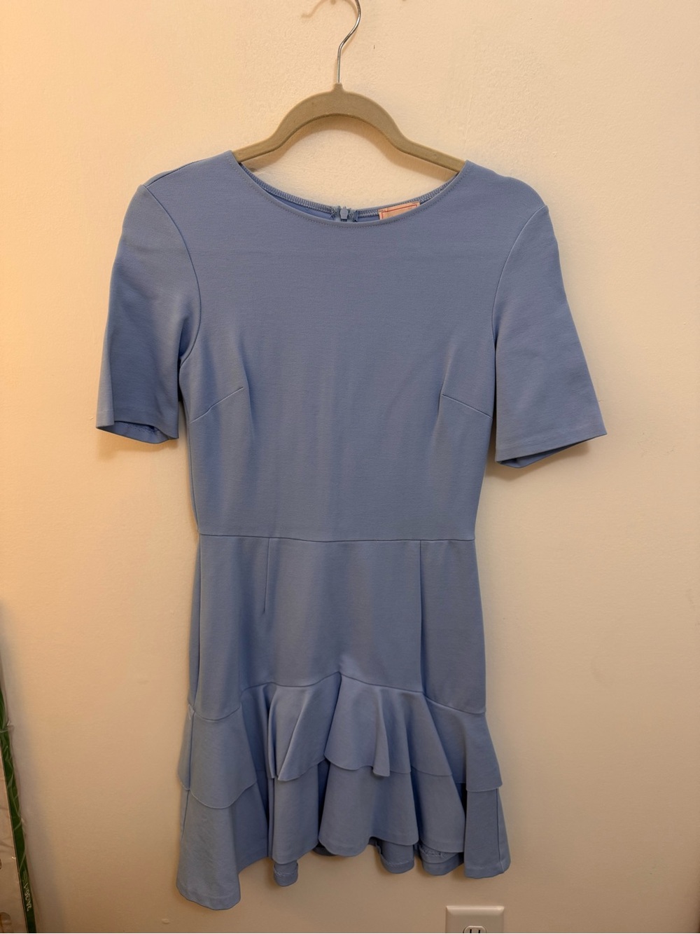 Love ady Light Blue Crewneck Dress